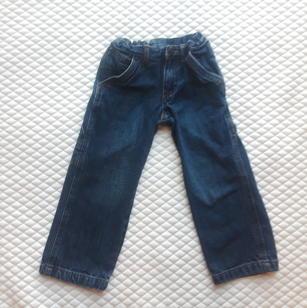 Cherokee: 4T Boys Dark Blue Jean Stretch